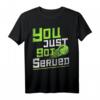 Lustiges Tennis T-Shirt für Damen und Herren - Witzige Sprüche & Geschenkidee für Tennisspieler und Trainer