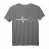 Mein Herz schlägt für Tennis - Lustiges Tennisspieler T-Shirt für Geburtstag, Weihnachten, Valentinstag & mehr