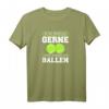 Ich Spiele Gerne Mit Meinen Bällen - Lustiges Tennis T-Shirt für Männer, Humorvolles Geschenk für Tennisplatz & Training