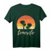 Teneriffa Vintage Retro Sonnenuntergang T-Shirt - Klassisch geschnitten, perfekt als Urlaubssouvenir