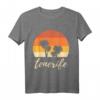 Teneriffa Vintage Retro Sonnenuntergang T-Shirt - Klassisch geschnitten, perfekt als Urlaubssouvenir