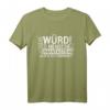 Die Würde Des Menschen Ist Unantastbar T-Shirt - Grundgesetz Art. 1 GG, Protest gegen Unterdrückung & Für Freiheitsrechte