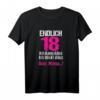 Lustiges Endlich 18 Geburtstag T-Shirt – Ich Kann Alles Ich Weiß Alles, Perfekt für Teenager, Partys & Geburtstagsgeschenke