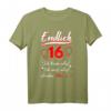 Lustiges 16. Geburtstag T-Shirt - 'Endlich 16 ich kann alles ich weiß alles' für Teenager, Geburtstagsgeschenk für Jugendliche