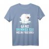 Eisbär - GANZ DÜNNES EIS MEIN FREUND! Lustiges Spruch T-Shirt für Tierliebhaber & Freunde - Perfekt als Geschenk