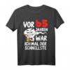 Herren T-Shirt zum 65. Geburtstag mit Spruch 'Vor 65 Jahren war ich mal der Schnellste' – Witziges Geschenk für Männer, Papa, Ehemann & Opa