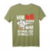 Herren T-Shirt zum 65. Geburtstag mit Spruch 'Vor 65 Jahren war ich mal der Schnellste' – Witziges Geschenk für Männer, Papa, Ehemann & Opa