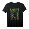 Raupe müsste man sein - Lustiges Sport Motivation T-Shirt mit Spruch für Männer und Frauen, perfekt als Geschenk für Sportmuffel und Couch Potatoes