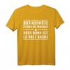 Lustiges Kacke T-Shirt mit Retro Design und Spruch für Schule, Arbeit & Freizeit
