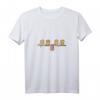 Damen Be Different - Süßes Eulen Fun Vogel Eule Owl Tiere Spruch T-Shirt mit V-Ausschnitt für Tierliebhaber & Individuelle Outfits