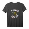 Herren Kicker Gott Geschenk für Tischfussball Fans & Turnierspieler - Perfektes T-Shirt für Hobby und Vereinsspieler