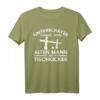 Tischkicker Unterschätze Alten Mann Geschenk T-Shirt - Humorvolles Freizeit-Hobby Shirt für Männer und Senioren