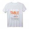 Tischtennis T-Shirt mit Vereinsspruch - Geschenkidee für Freunde, Familie, Weihnachten & Geburtstag für begeisterte Tischtennisspieler