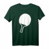 Tischtennis T-Shirt für Fans und Spieler – Klassisch geschnitten mit doppelt genähtem Saum