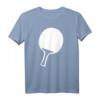 Tischtennis T-Shirt für Fans und Spieler – Klassisch geschnitten mit doppelt genähtem Saum