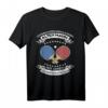 Unterschätze nie einen Mann mit Tischtennisschläger T-Shirt – Lustiges Geschenk für Tischtennisspieler, Väter & Freunde zu Geburtstag & Weihnachten
