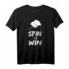 Tischtennis T-Shirt Spin To Win - Geschenkidee für Kinder, Jugendliche & Vereinsmitglieder