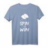 Tischtennis T-Shirt Spin To Win - Geschenkidee für Kinder, Jugendliche & Vereinsmitglieder