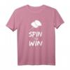 Tischtennis T-Shirt Spin To Win - Geschenkidee für Kinder, Jugendliche & Vereinsmitglieder