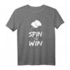 Tischtennis T-Shirt Spin To Win - Geschenkidee für Kinder, Jugendliche & Vereinsmitglieder