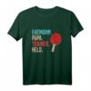 Tischtennis Geschenk für Tischtennis-Trainer T-Shirt - Witziges Design für Papa und zum Vatertag