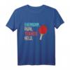 Tischtennis Geschenk für Tischtennis-Trainer T-Shirt - Witziges Design für Papa und zum Vatertag