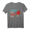 Tischtennis Geschenk für Tischtennis-Trainer T-Shirt - Witziges Design für Papa und zum Vatertag