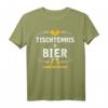 Witziges Tischtennis und Bier T-Shirt – Lustiges Party Geschenk für Tischtennis- und Bierliebhaber zu Weihnachten & Geburtstag