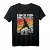 Tischtennis - Einer von uns beiden spielt besser als du T-Shirt - Lustiges Geschenk für Spieler, Trainer & Fans beim Turnier
