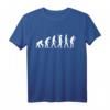 Evolution Tischtennis T-Shirt – Klassisches Sportshirt für Tischtennisspieler und Fans, doppelt genähter Saum