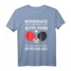 40 Geburtstag T-Shirt mit Tischtennis Spruch – Humorvolles Noppen-Schläger-Shirt für Noppenspieler und Tischtennisfans