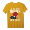 Lustiges Tischtennis T-Shirt mit Spruch - 'Ja, ich spiele Noppen! Heul Doch!' für Spieler, Trainer & Fans