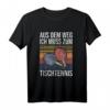 Aus Dem Weg Ich Muss Zum Tischtennis T-Shirt – Lustiges Sportshirt für Tischtennisspieler mit Spruch, klassisch geschnitten