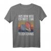Aus Dem Weg Ich Muss Zum Tischtennis T-Shirt – Lustiges Sportshirt für Tischtennisspieler mit Spruch, klassisch geschnitten