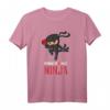 Ping Pong Ninja Tischtennis-Spieler Geschenk T-Shirt – Lustiges Comic Shirt für Profis und Kampfsportfans zum Geburtstag, Weihnachten & Vatertag