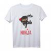 Ping Pong Ninja Tischtennis-Spieler Geschenk T-Shirt – Lustiges Comic Shirt für Profis und Kampfsportfans zum Geburtstag, Weihnachten & Vatertag