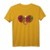 Leopard Tischtennisschläger Damen Mädchen Tischtennis T-Shirt – Buntes Motiv, Perfekt für Training & Freizeit
