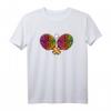 Leopard Tischtennisschläger Damen Mädchen Tischtennis T-Shirt – Buntes Motiv, Perfekt für Training & Freizeit