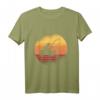 Retro Angler Sonnenuntergang Fischer Angel T-Shirt – Perfektes Geschenk für Fischer, Angler & Fischliebhaber für Geburtstag & Weihnachten