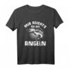 Mir reichts ich geh Angeln T-Shirt – Lustiges Fischer & Angler Geschenk für Hobby und Profi