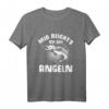 Mir reichts ich geh Angeln T-Shirt – Lustiges Fischer & Angler Geschenk für Hobby und Profi