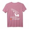 Tontaubenschießen T-Shirt mit Spruch 'Anschlagen - Nachfahren - Crashen' – Perfekt für Sportschützen und Schützenvereine