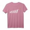 Tontaubenschießen T-Shirt - Evolution Wurfscheibenschießen für Sportschützen, Jäger & Hobby Enthusiasten – Perfekt als Geschenk zum Geburtstag oder Schützentag