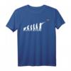 Tontaubenschießen T-Shirt - Evolution Wurfscheibenschießen für Sportschützen, Jäger & Hobby Enthusiasten – Perfekt als Geschenk zum Geburtstag oder Schützentag