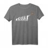 Tontaubenschießen T-Shirt - Evolution Wurfscheibenschießen für Sportschützen, Jäger & Hobby Enthusiasten – Perfekt als Geschenk zum Geburtstag oder Schützentag