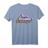 Yes Daddy for Women - Naughty Daddy's Girl Retro Regenbogen T-Shirt für Pride, Valentinstag & Fetisch-Party