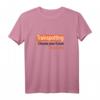 Trainspotting Choose Your Future Choose Life T-Shirt Langarmshirt – Kultfilm Zitat, Klassisch geschnitten, Doppelnaht