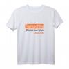 Trainspotting Choose Your Future Choose Life T-Shirt Langarmshirt – Kultfilm Zitat, Klassisch geschnitten, Doppelnaht