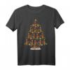 Lustiges Weihnachts-Terrier T-Shirt mit Weihnachtsbaum Design – Perfekt für Hundeliebhaber, Familien und Festliche Anlässe