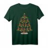Lustiges Weihnachts-Terrier T-Shirt mit Weihnachtsbaum Design – Perfekt für Hundeliebhaber, Familien und Festliche Anlässe